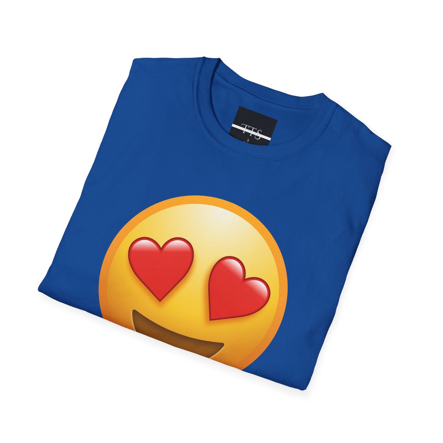 Love You Emoji Unisex Softstyle T-Shirt - Perfect Gift for Couples & Friends