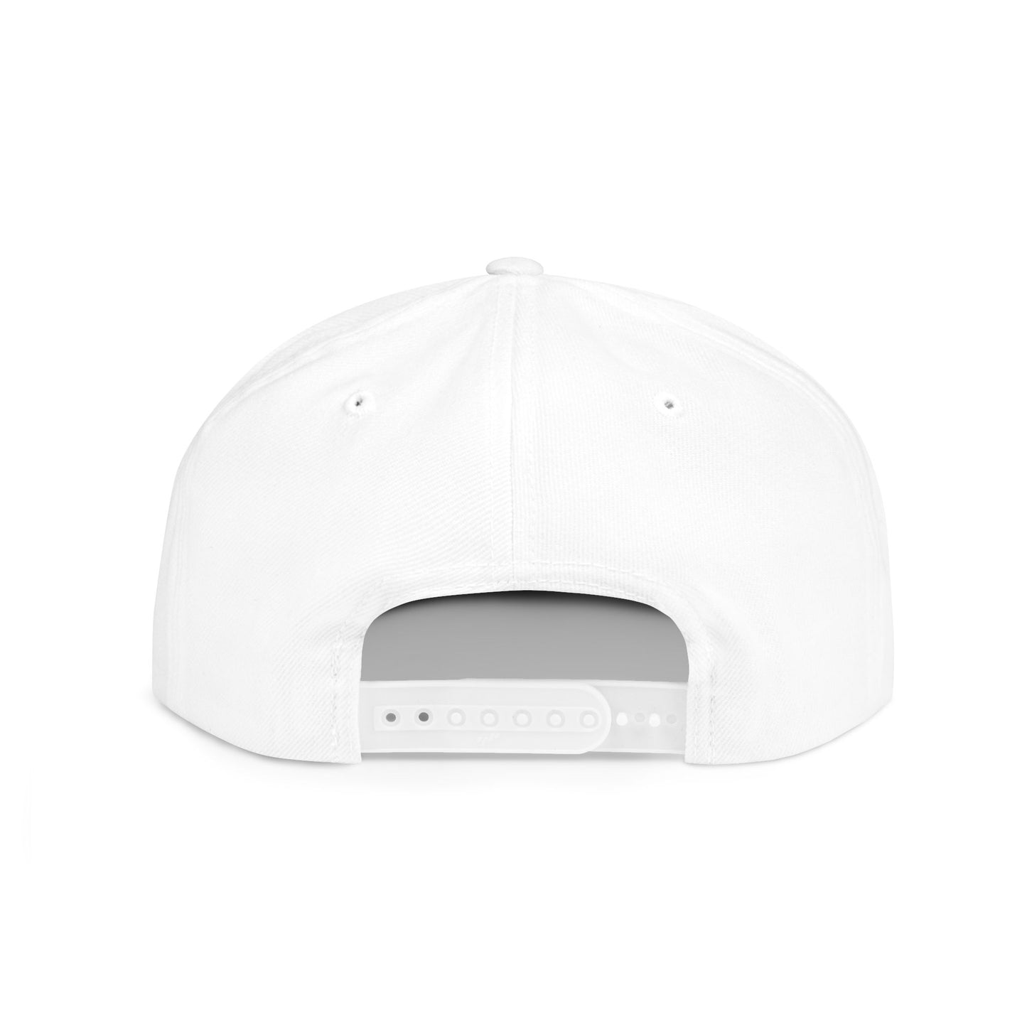 Musical Jazz Flat Bill Snapback Hat - Perfect for Music Lovers