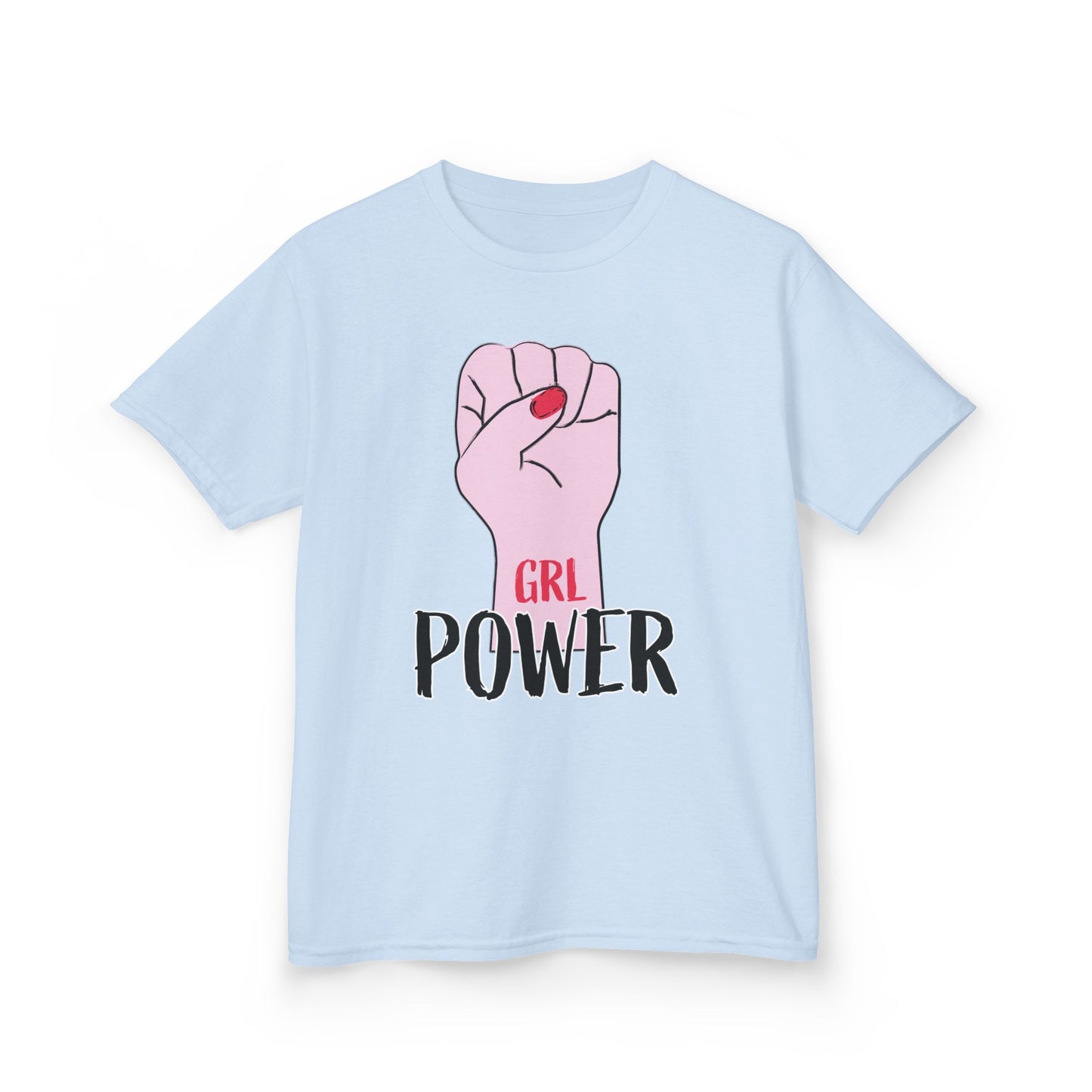 Girls Power Fist Tee - Kids Heavy Cotton™ T-Shirt