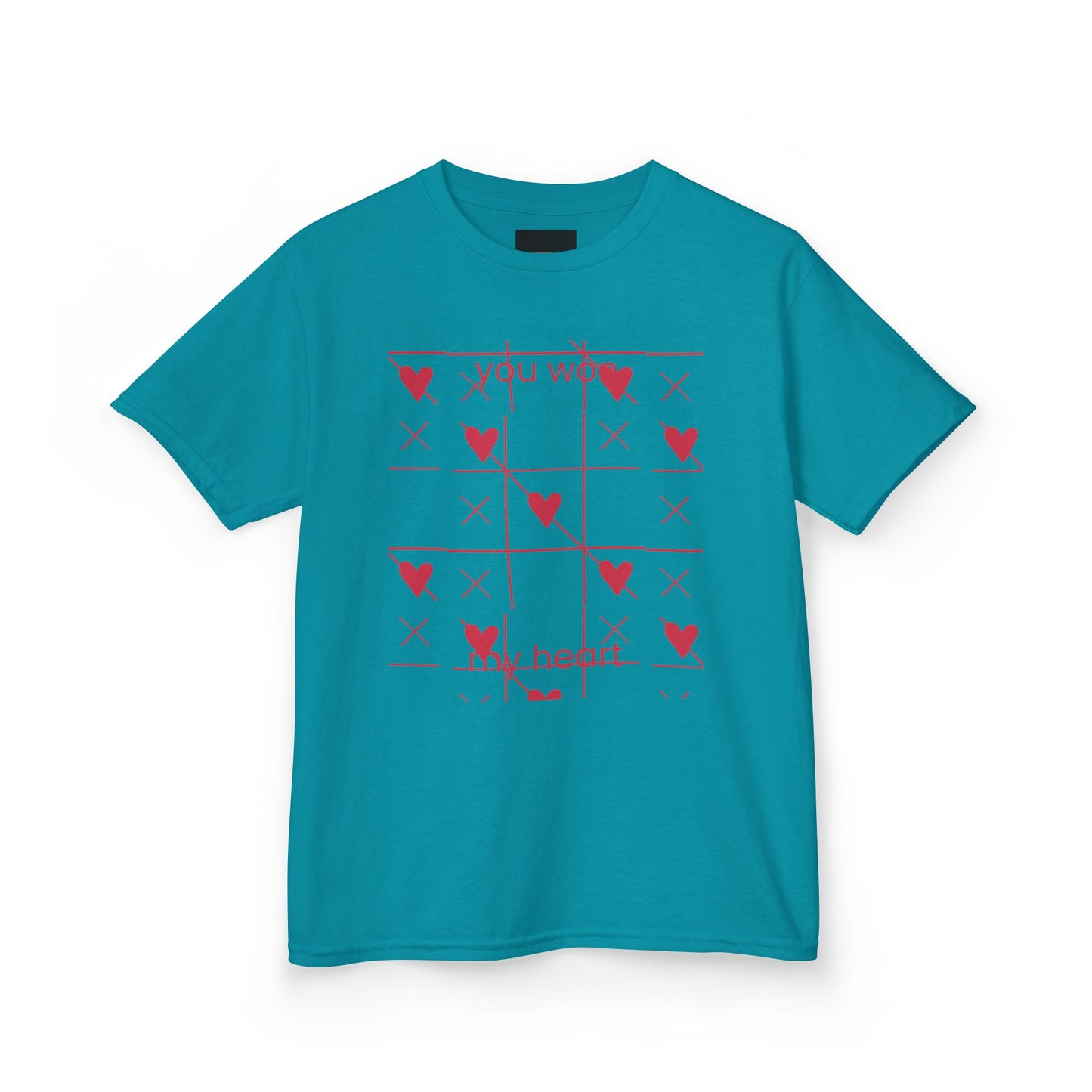 Kids Heart Themed Tee - "You Won My Heart"