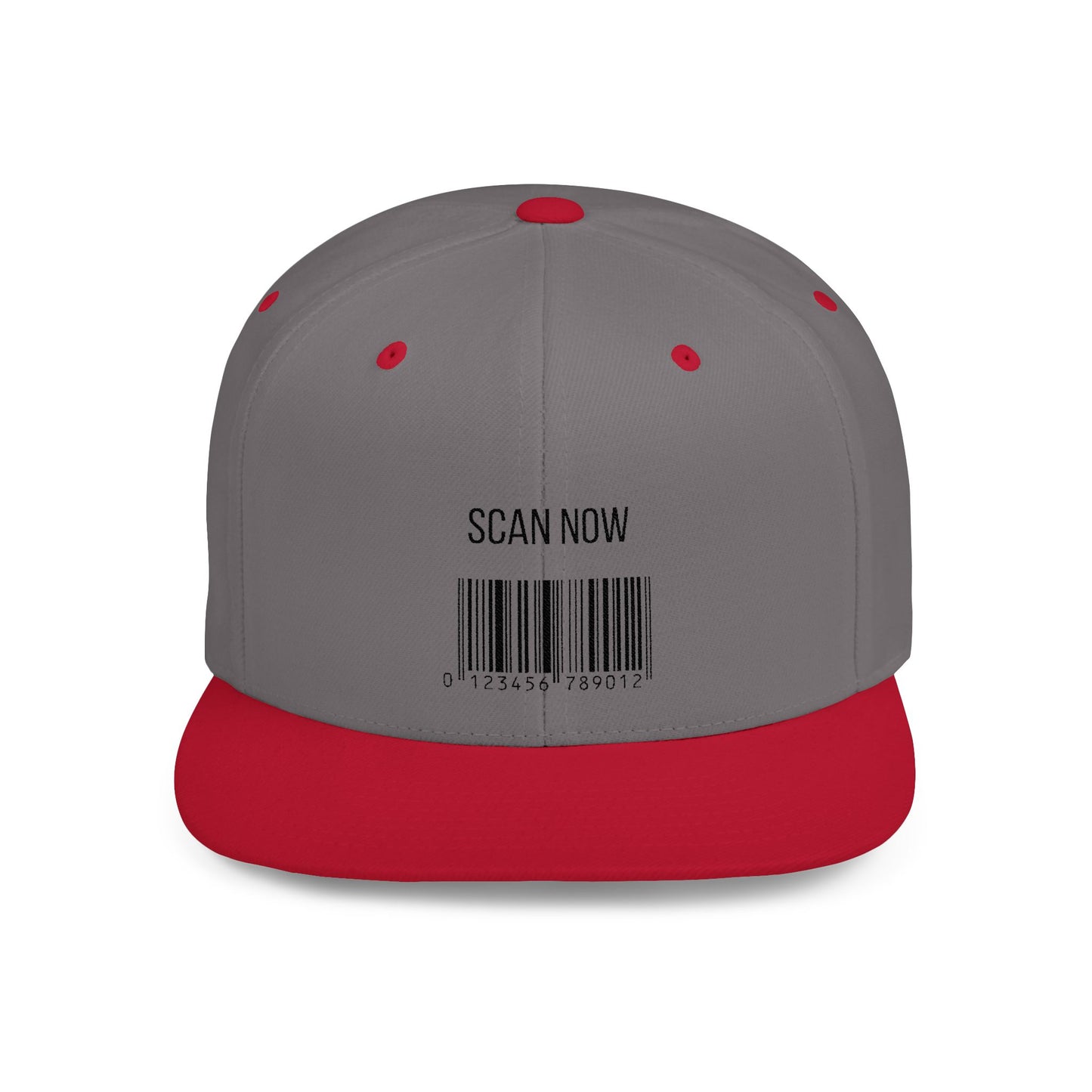 Snapback Cap Scan Now Design