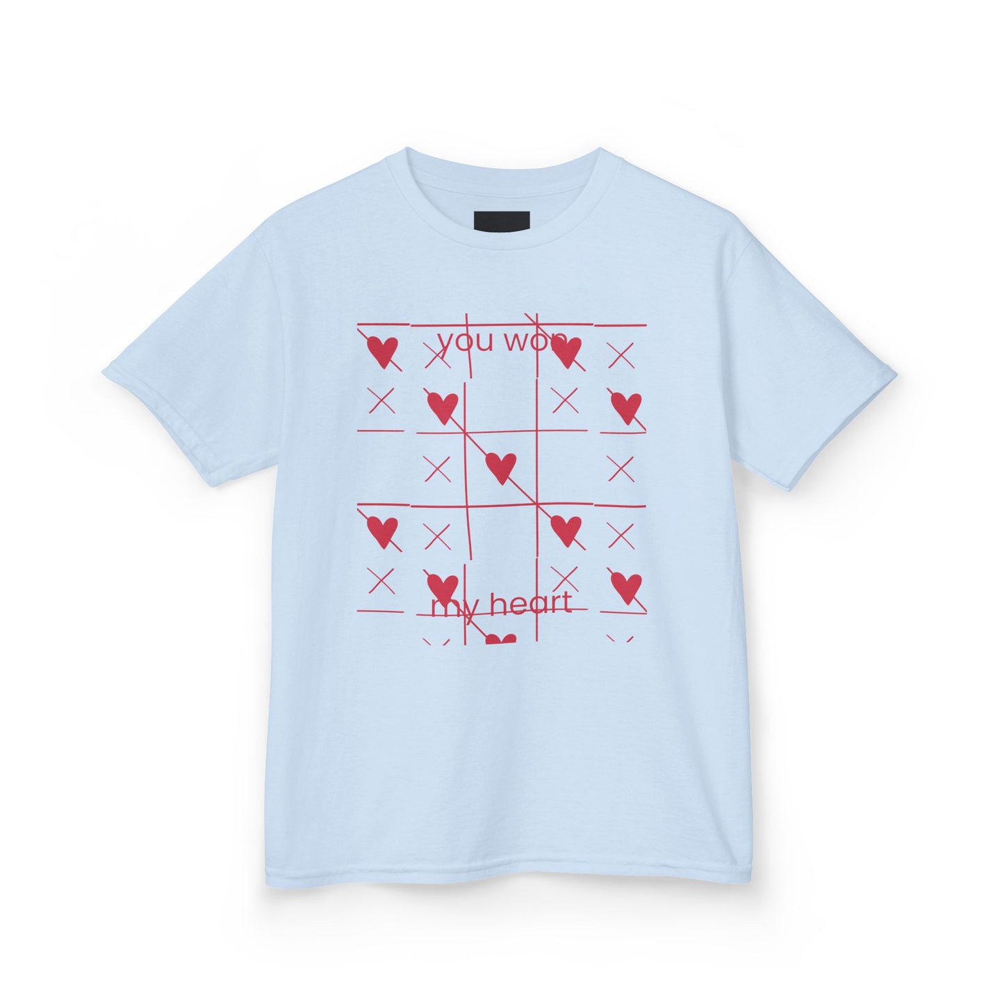 Kids Heart Themed Tee - "You Won My Heart"