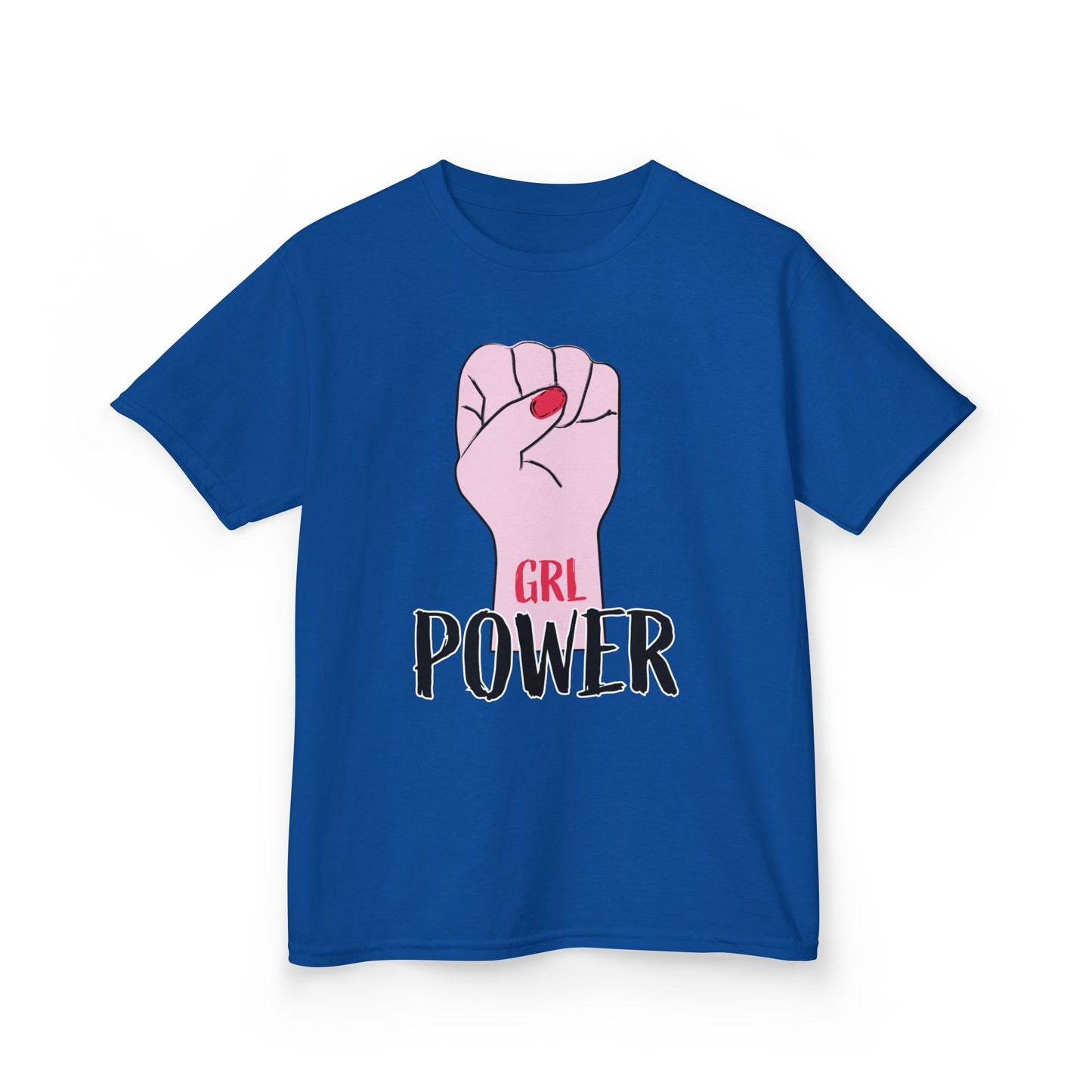 Girls Power Fist Tee - Kids Heavy Cotton™ T-Shirt