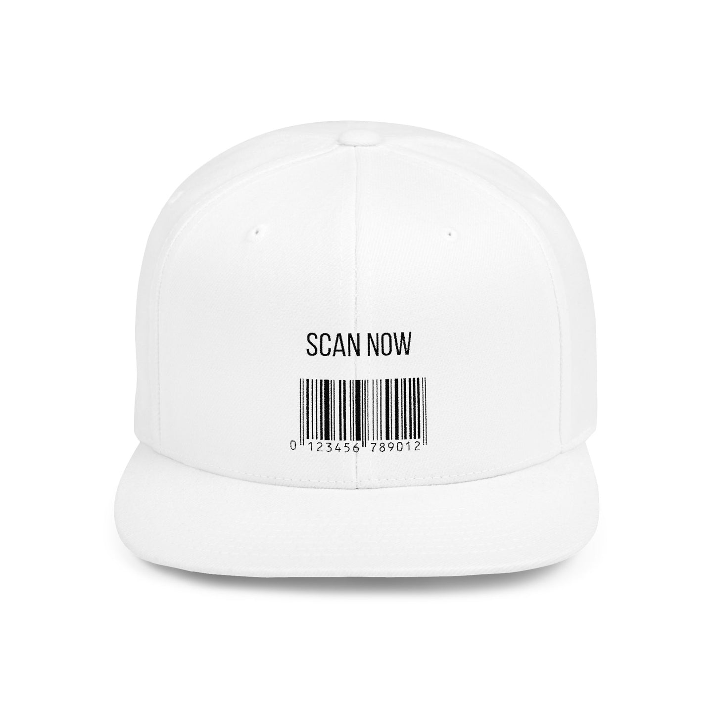 Snapback Cap Scan Now Design