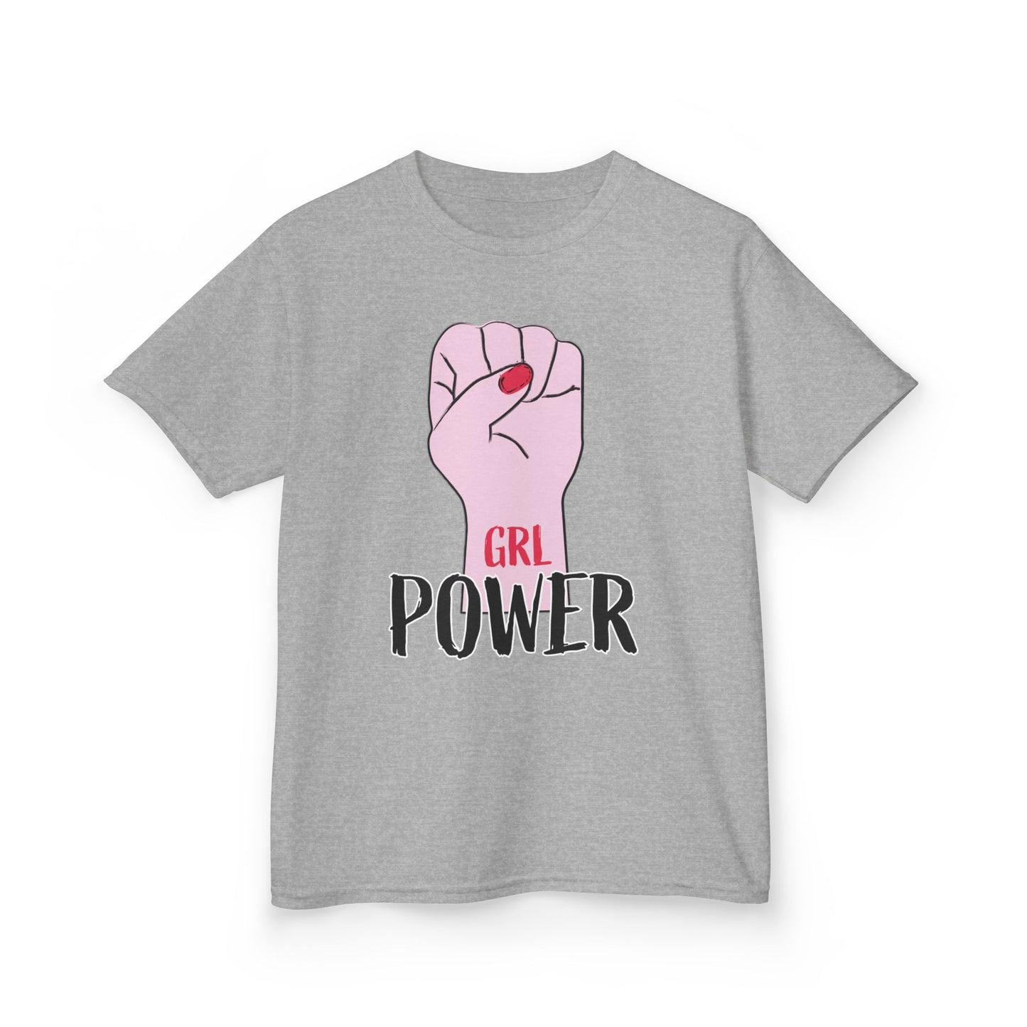 Girls Power Fist Tee - Kids Heavy Cotton™ T-Shirt