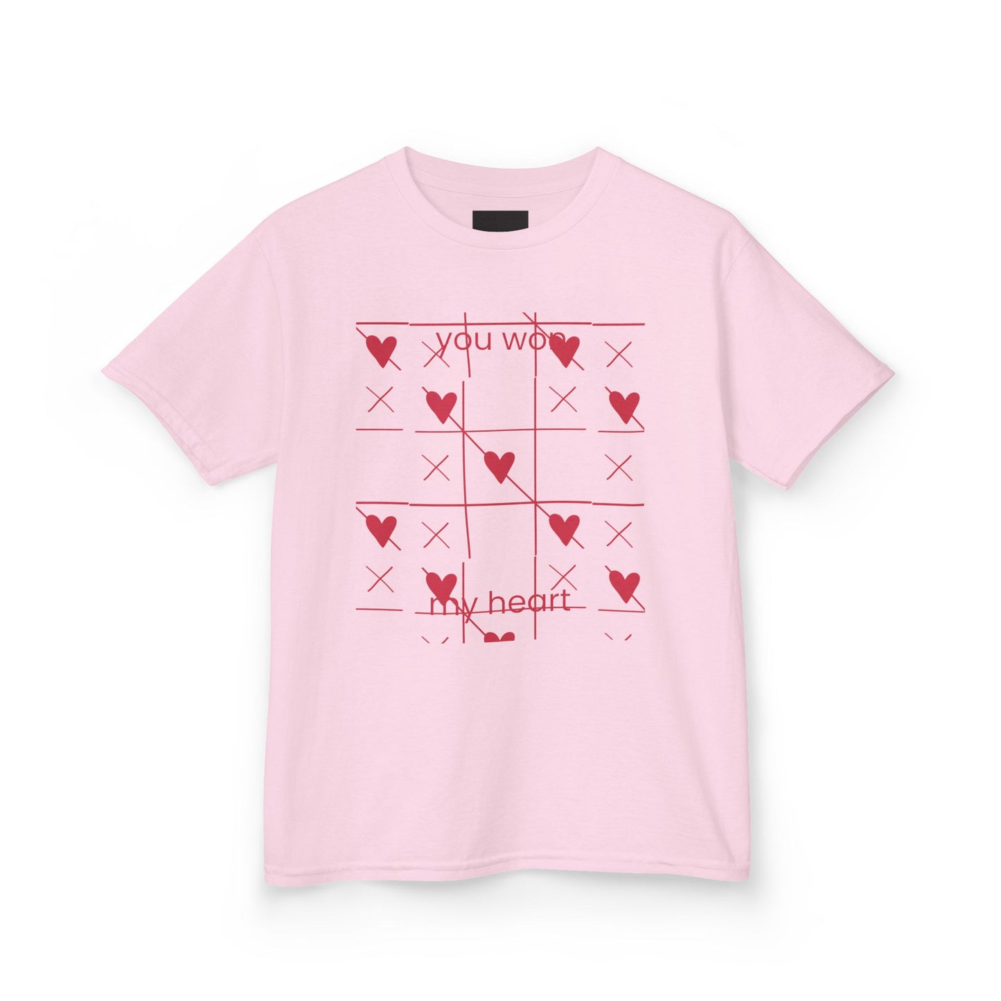 Kids Heart Themed Tee - "You Won My Heart"