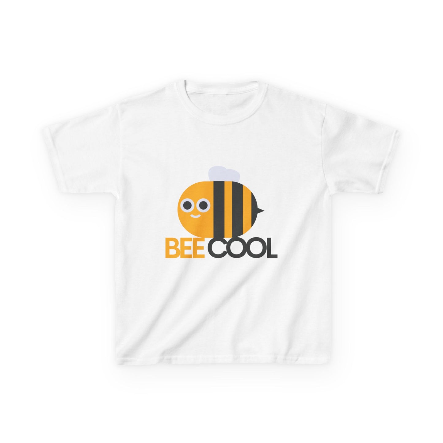 Kids Bee Cool Heavy Cotton T-Shirt - Fun & Comfy Summer Tee