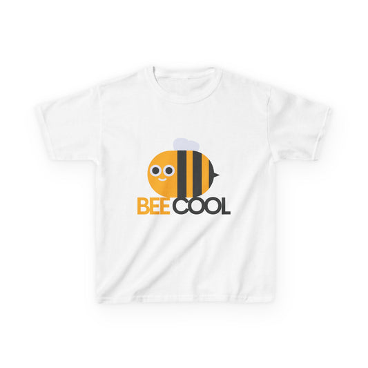 Kids Bee Cool Heavy Cotton T-Shirt - Fun & Comfy Summer Tee